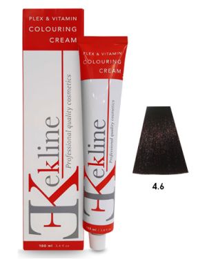 Tinte Ekline con Plex+Queratina Nº 4.6 100 ml.