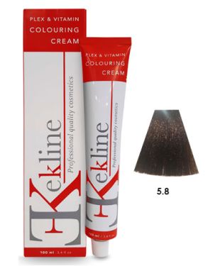 Tinte Ekline con Plex+Queratina Nº 5.8 100 ml.