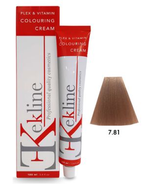 Tinte Ekline con Plex+Queratina Nº 7.81 100 ml.